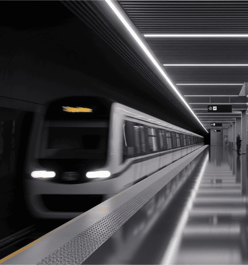 프리미엄 입지와 교통 접근성을 강조한 외관 이미지