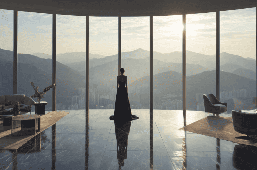 조경 특화 설계와 단지 내부 공간 구성 이미지